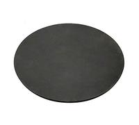 Feuille d’étanchéité en graphite flexible， Disque rond d'électrode de carbone en graphite, 10mm, conducteur, lubrifié à haute température, 80-90mm(80 * 10mm)