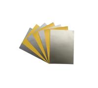 Feuille d'absorption 120u Film de blindage électromagnétique RFID UHF Anti-interférences Autocollant magnétique Perméabilité magnétique : 120 μ 0,3 mm x 300 mm x 200 mm