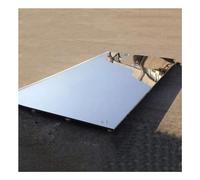Feuille D'acier Inoxydable De Surface De Miroir 8k, Plaque Carrée De 100 × 100mm-300 × 400mm, Épaisseur De Modèle De Bricolage 0.5/1/1.5mm 1 Pièces (Color : 100x200mm, Size : Thickness 0.8mm)