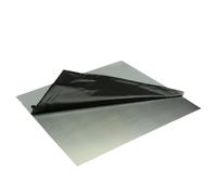 Feuille d'acier inoxydable Plaque carrée plate en acier inoxydable 304, métal brossé poli, 1 pièce(200x300x1.5mm)