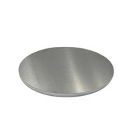 Feuille d'aluminium 1060 H14 ronde - Finition usinée - Utilisation polyvalente for l'éclairage, la décoration et plus encore 1 pièce(150x6mm)