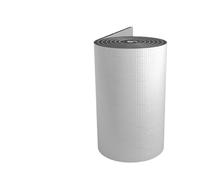 Feuille d'aluminium isolante Mousse isolante Feuil Isolation en mousse d'aluminium réfléchissante auto-adhésive, plusieurs tailles épaisses de 5 à 30 mm(15mm,1*1m/3.2*3.2ft)