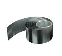 Feuille d'aluminium, plaque de tôle fine, 1060, bande d'aluminium, rondelle, épaisseur de paroi 0,1 mm, bande d'aluminium, décorative, flexible, longueur 1 m, 1 pièce (0,1 mm x 20 mm)