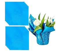 Feuille d'aluminium pour pots de fleurs, protection décorative ajustée | 50 x 50 cm pour pot de fleurs, pour les amateurs de location, d'appartement, résidents, pendaison de crémaillère, événement de