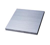 Feuille d'aluminium pur - Plaque d'aluminium argentée polyvalente, épaisseur 0,05-15 mm, rouleau de plaque d'aluminium robuste (1 pièce)(2.5X100X100mm)