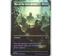 Feuille d'aluminium Rise of The Dark Realms #02 par CB - Alternative Custom Art Sorcery MTG