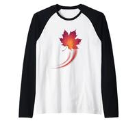 Feuille d'automne J'adore Les Couleurs d'automne Manche Raglan