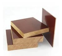 Feuille de bakélite phénolique, 1/2 pièces d'isolation composite en bois lamellé-collé, plaque résine tissu électrique d'épaisseur 1~30 mm (8 x 250 mm)(4 * 50 * 50mm2pc)