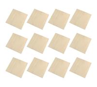 Feuille de bois basse - Planche d'artisanat , panneau en bois léger | Sculpture de rectangles pour couper des modèles, conception de miniature structurelle de bricolage pour projets de mo