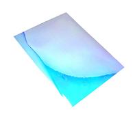 Feuille de bricolage DIN A4 - Chromée - Effet caméléon - Pour bricolage - Bleu / violet