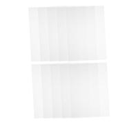 Feuille de Cadre Rigide et Mince 10 Pièces, en Pvc Transparent | Haute Transparence, Effet Dépoli, Thermoformage, Cadre Photo, Bricolage Créatif, Lot de Dix Feuilles