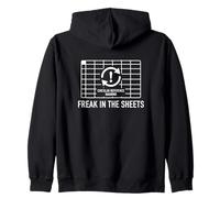 Feuille de calcul de référence Circulaire Avertissement Freak in The Sheets Sweat à Capuche