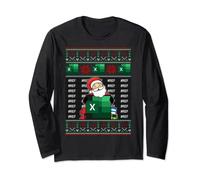 Feuille de calcul Excel REF Pull moche du père Noël Manche Longue
