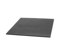 Feuille de caoutchouc carrée noire, épaisseur 3 mm, résistante aux hautes températures, longueur 152/150/200 mm, 1 pièce (200 x 200 x 3 mm)(200X200X3mm)