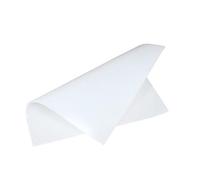 Feuille de caoutchouc de silicone 0,1/0,2/0,3/0,6/0,8/2/3/4/5 mm d'épaisseur, 500 x 500 mm/20 x 20 pouces, plaque en néoprène résistante aux hautes températures(White,500x500x0.4mm)