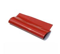 Feuille de caoutchouc de silicone 500 x 500 mm - Joint en film de silicone résistant aux hautes températures, matériau isolant durable(Red,4mm)