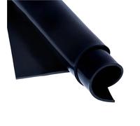 Feuille de caoutchouc de silicone noire carrée (200 x 200 mm/500 x 500 mm) for bricolage, usage domestique et industriel.(200x200x5mm)