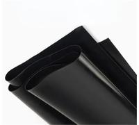 Feuille de caoutchouc de Silicone résistant aux hautes températures, tapis de joint transparent/noir, épaisseur de 0.5 à 5mm, Flexible et Durable, 1 pièce(Black,500x500x0.5mm)