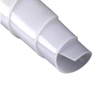 Feuille de caoutchouc de silicone résistante - Tapis de joint transparent/noir - Flexible et durable - Options d'épaisseur de 0,5 à 5 mm 1 pièce(Transparent,200x200x4mm)