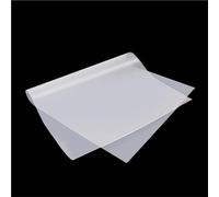 Feuille de caoutchouc de silicone translucide haute température - 300 mm x 400 mm, tampon durable for équipement audio, antistatique, facile à utiliser(300x300x0.5mm)