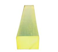 Feuille de caoutchouc élastique en polyuréthane Bloc de caoutchouc carré en polyuréthane massif, bloc d'amortissement rectangulaire, coussin élastique(500x30x30 mm)