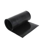Feuille de caoutchouc industrielle de qualité supérieure, plaque de caoutchouc nitrile NBR Buna tôle, plaque de caoutchouc acide-huile-alcali, épais 1/2/3 mm joint de plaque en caoutchouc noir 1 pièce