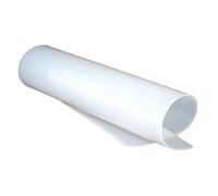 Feuille de caoutchouc silicone, Feuille de caoutchouc silicone translucide 8x8 pouces, amortissement des vibrations d'épaisseur 0.5-12mm(0.5mm)