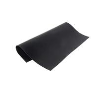 Feuille de caoutchouc silicone noir Caoutchouc de silicone noir couvrant l'épaisseur 1-5mm de pouce 20x20 for la protection de métiers(500x500x5mm)
