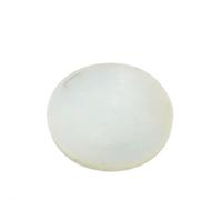 Feuille de caoutchouc silicone ronde et solide - 3 mm d'épaisseur, blanche, diamètre de 10 à 100 mm, joint d'étanchéité durable for diverses utilisations(38mm)