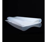 Feuille de caoutchouc silicone, tapis rouge/noir/blanc, 500 x mm, joint d'étanchéité 0,5 à for garage et maison, 1 pièce(White,5mm)