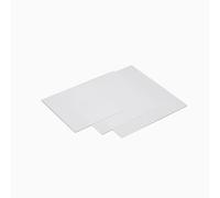 Feuille de céramique d'alumine 95, corindon carré H168 épaisseur 0,2 0,5 0,635 1 2 3 mm Feuille de céramique de dissipation de chaleur 1PC(100X100X1mm)