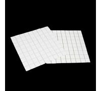 Feuille de céramique d'alumine - Bloc de mosaïque AL2O3 isolant et conducteur thermique 1 pièce(0.5square 10 * 10 * 3mm)