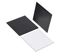 Feuille de céramique de zircone - Plaque isolante en zirconium noir/blanc for la recherche scientifique et l'utilisation expérimentale(Black,0.5mmx10mmx10mm 10Pcs)