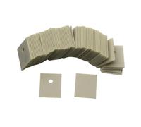 Feuille de céramique en nitrure d'aluminium, 1 pièce, conductivité thermique Ultra-élevée 170W for utilisation de tubes MOS haute puissance(14x20x1.0mm No Hole 50)