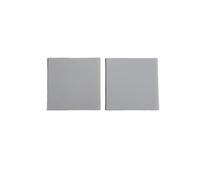 Feuille de céramique en nitrure d'aluminium, isolation thermique élevée for l'électronique automobile, 1 pièce(120x120x0.38mm)