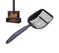 Feuille de cheminée en métal Pelle, Pelle Cendre pour Foyer - Scoop de Cendres de cheminée intérieure | Fournitures de poêle à Bois, Accessoires de grillades Portables pour la Grille, Grils Barbecue