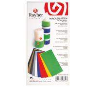 Feuille De Cire Assortiment 10 Couleurs 20 X 10 Cm