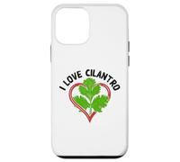 Feuille de coriandre à l'intérieur du cœur - I Love Cilantro Herb Lover Coque pour iPhone 12 Mini