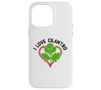Feuille de coriandre à l'intérieur du cœur - I Love Cilantro Herb Lover Coque pour iPhone 14 Pro Max