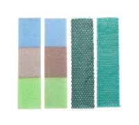 Feuille De Coton Filtrante For Climatiseur, 4 Pièces, Compatible Avec Gree, Compatible Avec Midea, Pièces, Conception À Faible Traînée(4pcs)