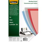 Feuille de couverture Fellowes DIN A4 PVC transparent 0,15 mm 100 feuilles