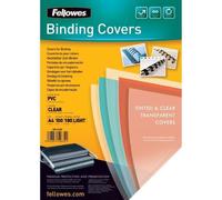 Feuille de couverture Fellowes DIN A4 PVC transparent 0,18 mm 100 feuilles