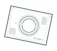 Feuille de cuisson en silicone antidérapant avec résistance à la chaleur de 230 °C, facile à rouler, rangement peu encombrant, tapis de cuisson en silicone de qualité alimentaire
