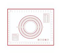 Feuille de cuisson en silicone antidérapante avec résistance à la chaleur de 230 °C, facile à rouler, rangement peu encombrant, tapis de cuisine en silicone