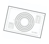 Feuille de cuisson en silicone antidérapante avec résistance à la chaleur de 230 °C, facile à rouler, rangement peu encombrant, tapis de pâtisserie de cuisine, tapis de pâtisserie passe au four