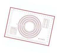 Feuille de cuisson en silicone antidérapante avec résistance à la chaleur de 230 °C, facile à rouler, rangement peu encombrant, tapis de pâtisserie de cuisine, tapis de pâtisserie passe au four