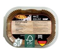 FEUILLE DE CUISSON-KAL- Papier Sulfurisé Rectangulaire Air Fryer 100 Feuilles 21.5X14cm Ninja