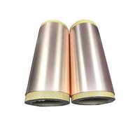 Feuille de cuivre de qualité batterie for collecteurs de courant d'anode lithium-ion - Haute densité et longue durée de vie - 1 pièce(1kg~53m (Double-Side Coated))