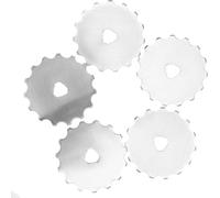 Feuille de cutter, cuir Rotary forte 5 -pcs feuille de quilting -résistant à l'usure en acier à haute vitesse pour la maison -utilisation patchwork -papier tissu S