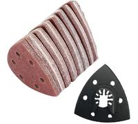 Feuille de disques de ponçage, outil multifonction oscillant triangulaire, disques de ponçage pour outil multifonction